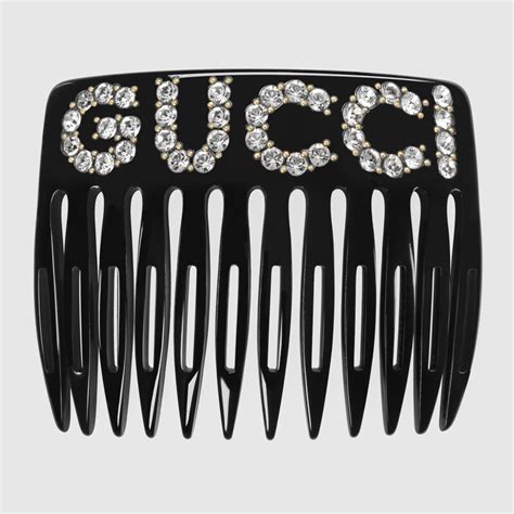 crystal gucci hair comb|Gucci hair accessories.